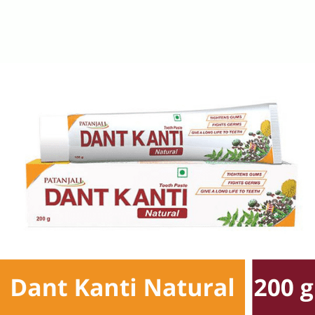 Home 24 Patanjali Dant Kanti Natural Toothpaste 200 g