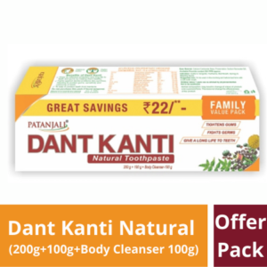 Patanjali Dant Kanti Natural Toothpaste 300 g Patanjali Dant Kanti Natural Toothpaste 300 g