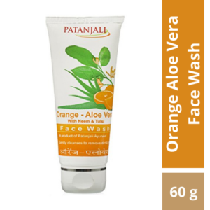 Patanjali Orange Aloevera Face Wash 60 g Patanjali Orange Aloevera Face Wash 60 g