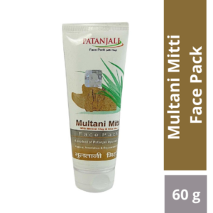 Patanjali Aloevera Multani Mitti Face Pack 60 g Patanjali Aloevera Multani Mitti Face Pack 60 g
