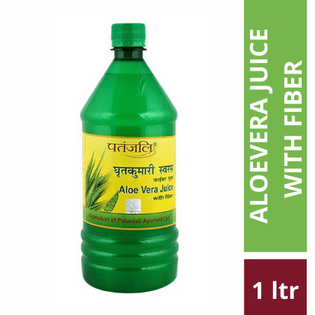 Home 12 Patanjali Aloevera Juice With Fiber 1000 Ml