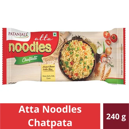 Patanjali Atta Noodles Chatpata Famly Pack 240 g 1 Patanjali