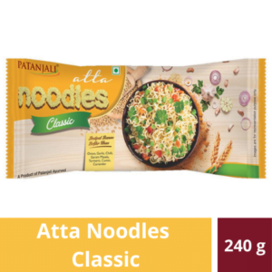 Patanjali Atta Noodles Classic – Family Pack 240 g