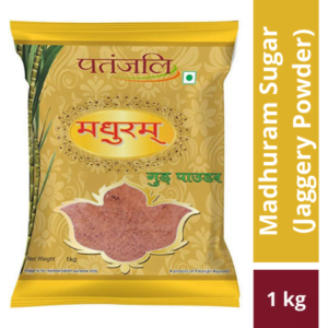 Patanjali Madhuram Sugar (Jaggery Powder) 1 Kg Patanjali Madhuram Sugar (Jaggery Powder) 1 Kg