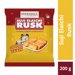 Patanjali Suji Elaichi Rusk 200 g Patanjali Suji Elaichi Rusk 200 g