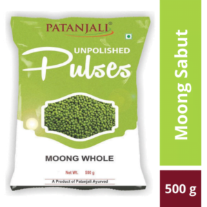 Patanjali Unpolished Moong Sabut 500 g