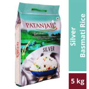 Patanjali Basmati Rice Silver 5 Kg