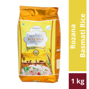 Patanjali Rozana Basmati Rice 1 Kg Patanjali Rozana Basmati Rice 1 Kg