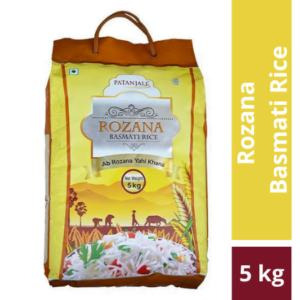 Patanjali Rozana Basmati Rice 5 Kg Patanjali Rozana Basmati Rice 5 Kg