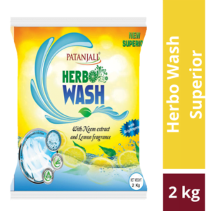 Patanjali Herbo Wash Detergent Powder 2 Kg Patanjali Herbo Wash Detergent Powder 2 Kg
