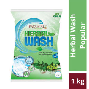 Patanjali Herbal Wash Detergent Powder 1 Kg Patanjali Herbal Wash Detergent Powder 1 Kg