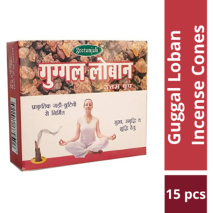 Geetanjali Dhoop – Loban (15 Incense Cones)