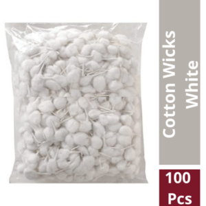 Cotton Wicks White (Jyot Batti) 100 Pcs