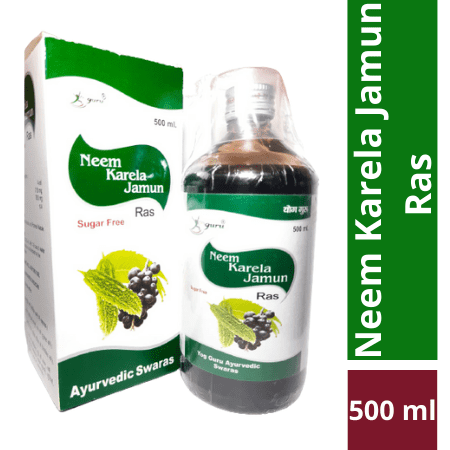 Home 25 Yog Guru Neem Karela Jamun 500ml